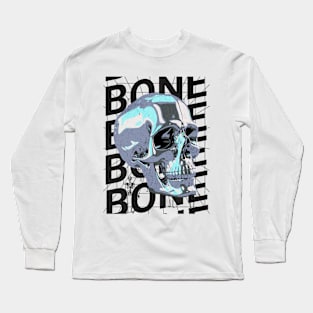 Skull Face Long Sleeve T-Shirt